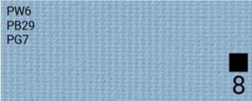 Краска акриловая 200мл Ренессанс синяя Renesans N42