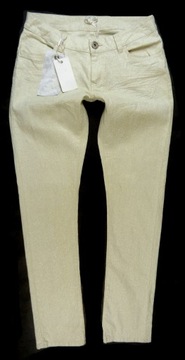 CUBUS spodnie materiał proste NEW 42