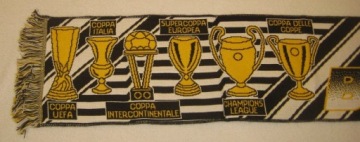 ЮВЕНТУС - ШАРФ - FORZA BIANCONERI - НОВЫЙ