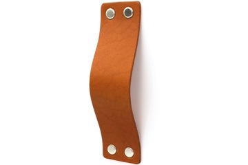 Uchwyt skórzany do mebli 128 mm KONIAKOWY 128K40