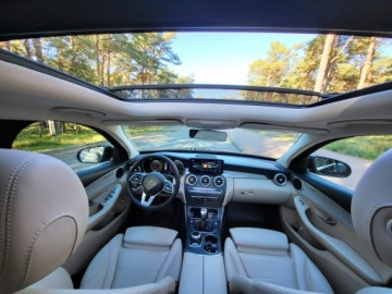 Mercedes Klasa C W205 Kombi Facelifting 1.6 200d 160KM 2019 Mercedes C 200d 2019 Panorama,Virtual, LED, Manual, Bezwypadkowy, VAT 23%, zdjęcie 9