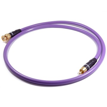 KABEL RCA - BNC KOAKSJALNY COAXIAL OFC MELODIKA MDBNR90 PURPLE RAIN 9m