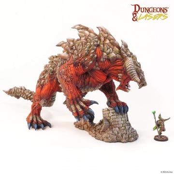 Tarrasque potwór Monster Dungeons & Lasers
