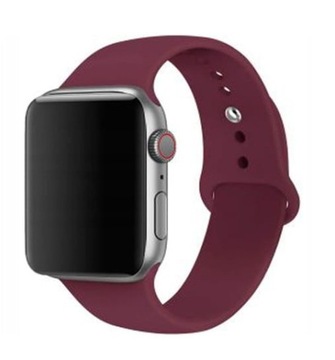 PASEK SILIKONOWY DO IWATCH 38/40/41mm|WINE RED