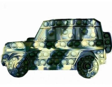ZABAWKA ANTYSTRESOWA POP IT gra popit samochód XXL MERCEDES G KLASA AUTO