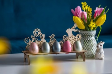 КОРЗИНА ДЕРЕВЯННАЯ ПОДСТАВКА ДЛЯ ПАСХАЛЬНЫХ ЯИЦ