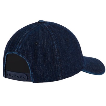 CALVIN KLEIN JEANS CZAPKA Z DASZKIEM DENIM CAP