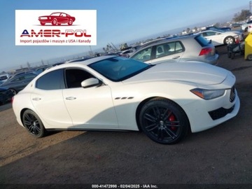 Maserati Ghibli III 2018 Maserati Ghibli 2018 r., 3,0L GHIBLI 3.0 Benzyna 345KM