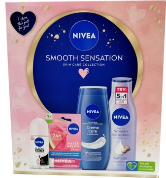 Zestaw kosmetyków Nivea smooth sensation 4w1