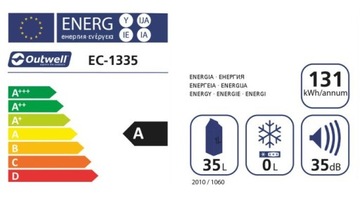 Lodówka przenośna ECOlux 35L 12V/230V Outwell