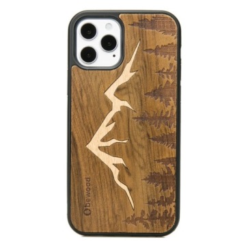 Pouzdro Bewood pro iPhone 12/12 Pro Hory Imbuia