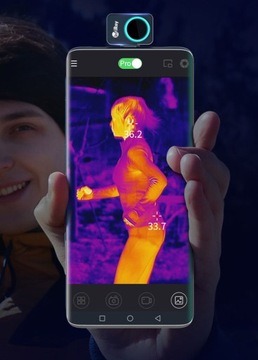 Тепловизионная камера USB P2 PRO + MAKRO LENS FULL