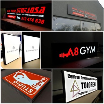Светодиодные рекламные буквы! Логотип компании ILLUMINATED LIGHT BOX реклама