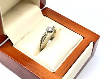 PIERŚCIONEK 14K W.2,60G R.13