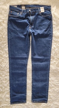 spodnie jeans LEVI'S 511 SLIM W34 L36 34x36 PREMIUM granatowe