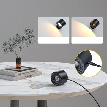 СВЕТОДИОДНЫЙ НАСТЕННЫЙ СВЕТИЛЬНИК БЕСПРОВОДНОЙ МАГНИТНЫЙ, РЕГУЛИРУЕМЫЙ НА 360°, 3 ЦВЕТА