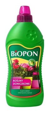 BIOPON NAWÓZ W PŁYNIE DO ROŚLIN DONICZKOWYCH 1L