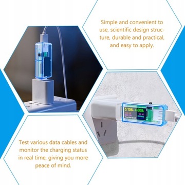 Измеритель постоянного тока USB-тестер Мультиметр Мощность