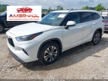 Toyota Highlander III 2022 Toyota Highlander xle, 2021r., 4x4, 3.5L 3.5 Benzyna 295KM