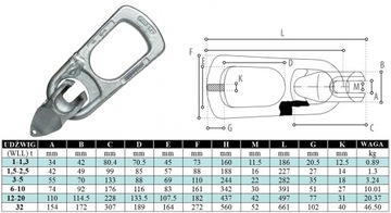 ШАР ОДИНОЧНЫЙ 1,5-2,5Т ДЛЯ СБОРНЫХ ДЕТАЛЕЙ РУЧКА