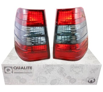 2X SVĚTLO ZADNÍ LEVÝ + PRAVÁ MERCEDES-BENZ S124 KOMBI T-MODEL 85-96