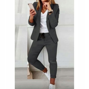ЖЕНСКИЙ КОСТЮМ Блейзер БРЮКИ R.S-2XL