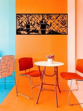 Ażurowy panel ścienny-kuchnia - restauracja