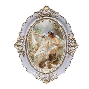 Vintage ramka na zdjęcia elegancki ozdobny st