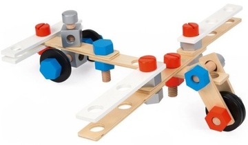 ДЕРЕВЯННЫЙ КОНСТРУКТОР 100 шт. Брико ЯНОД