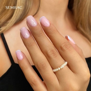 SEMILAC 582 Natural Rose Lakier Hybrydowy do paznokci 7ml