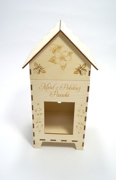 Декоративная коробка для меда, подарочная коробка