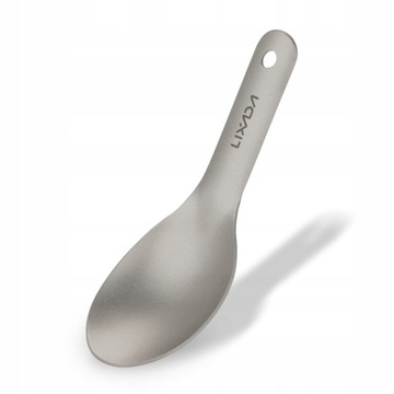 Lixada Short Handle Tytanowa łyżka Ultralight