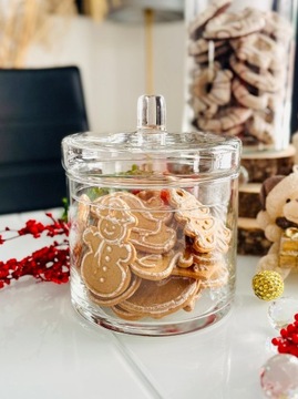 Стеклянный контейнер для шоколада h18 d15