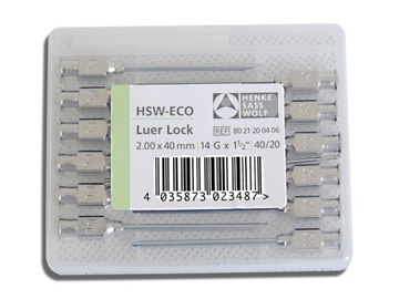 Igła HSW-ECO przyłącze Luer Lock, 2.0x40 mm