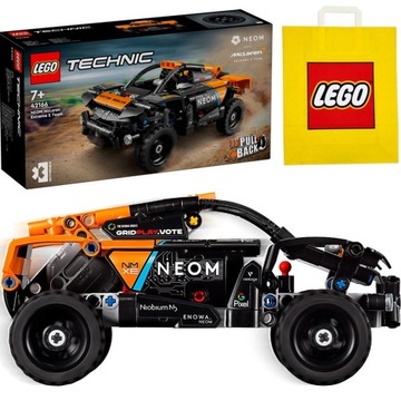 LEGO TECHNIC 42166 MONSTER TRUCK NEOM McLaren Extreme - NAPĘD Pull & Back