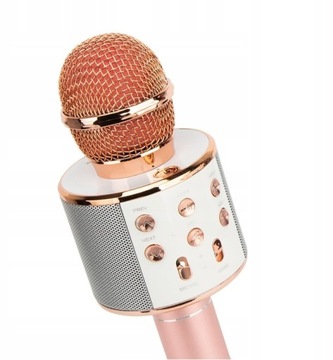 ДЕТСКИЙ БЕСПРОВОДНОЙ МИКРОФОН BLUETOOTH ДЛЯ КАРАОКЕ - SD AUX