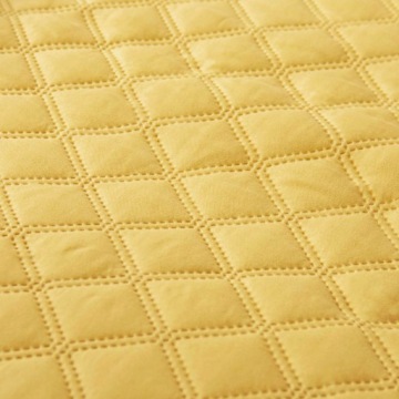 ПОМПЫ ГОРЧИЧНЫЕ СТЕГАНЫЕ ИЗГОЛОВЬЯ 200Х220 ПОМПУ