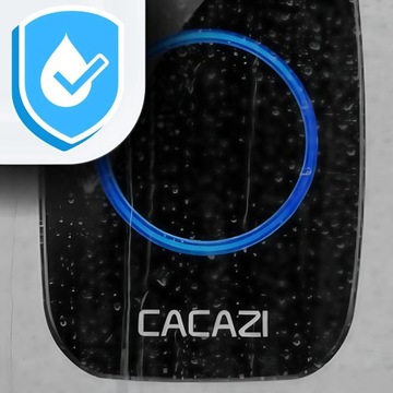 ДВЕРНОЙ ЗВОНОК, ВОРОТА, БЕСПРОВОДНОЙ, Водонепроницаемый IP44, до 300м, 110дБ