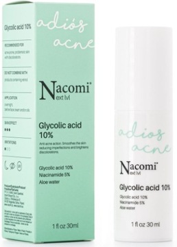 Nacomi Next Level Сыворотка с гликолевой кислотой 10% 30мл