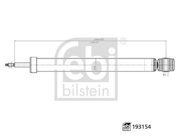 FEBI BILSTEIN 193154 TLUMIČ