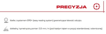 HEAVY DUTY PRO900 УРОВЕНЬ 180см КРАСНЫЙ