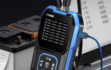 FNIRSI HRM-10 Измеритель сопротивления и напряжения с внутренним аккумулятором