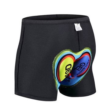 Decathlon spodenki rowerowe męskie biker shorts 3D