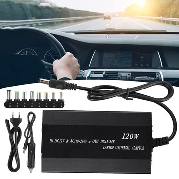 120 W UNIWERSALNY LAPTOP ZASILACZ ŁADOWARKA, LAPTOP KABEL DO ŁADOWANIA