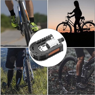 2 СКЛАДНЫЕ ВЕЛОСИПЕДНЫЕ ПЕДАЛИ ИЗ АЛЮМИНИЕВОГО СПЛАВА