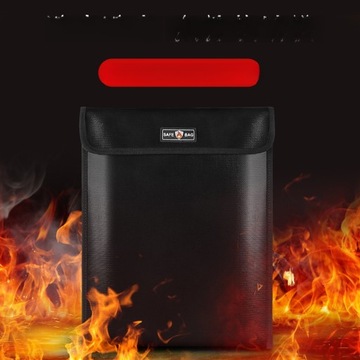 1 шт. высокотемпературная сумка для документов, огнестойкая сумка для документов для офиса и дома