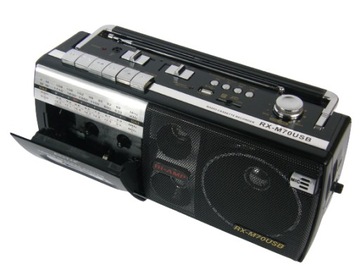 KNSTAR RX-M70 USB/SD РАДИО/КАССЕТА