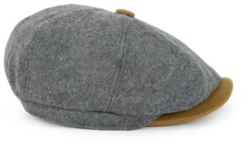 Wełniany ciepły elegancki kaszkiet męski Newsboy cz23405-1