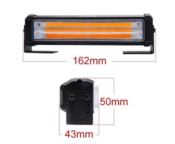 СВЕТОДИОДНАЯ СИГНАЛЬНАЯ ЛАМПА СТРОБЕСКОП Помощь на дороге 2 шт.