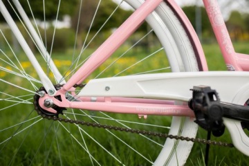 ВЕЛОСИПЕД ЖЕНСКИЙ ГОРОДСКОЙ 28 ДЮЙМОВ LIGHT LADIES Lavida С КОРЗИНОЙ, РОЗОВЫЙ